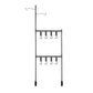 Outdoor Desktop Storage Rack Camping Aluminum Alloy Hanging Rack Picnic BBQ Tableware Multi-purpose Rack Table Side Lamp Rack