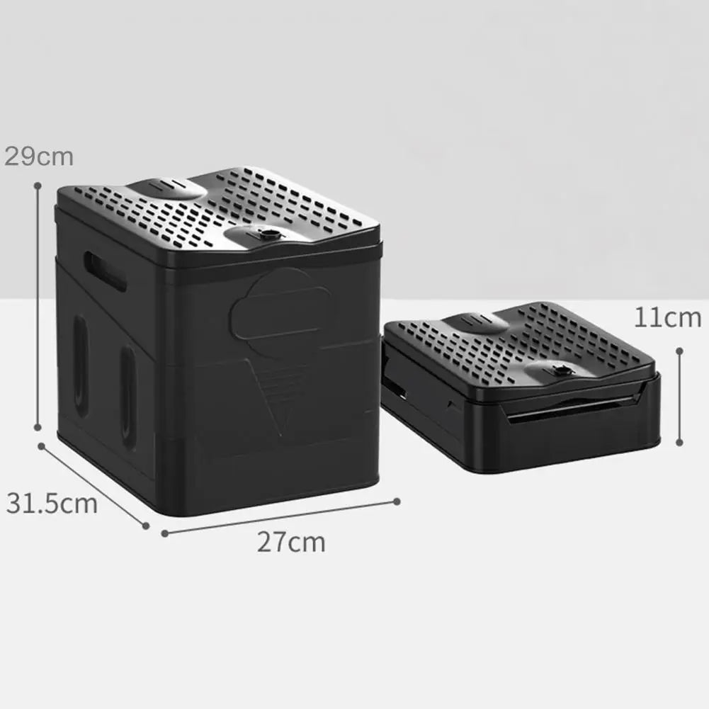 Portable Folding Toilet for Outdoor Camping Potty for Adults Kids Cover Design Seat Toilet Reusable Toilet for Picnic Car Travel