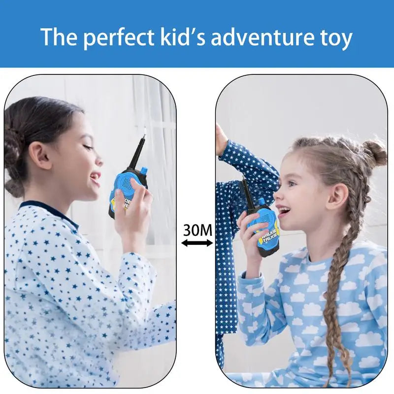 Kids Walkie Talkie Family Portable Walky Talky 2-Piece Family Walkie-Talkies For Outdoor Hiking Camping Children's Gifts For