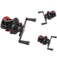 Lowprofile Reel Baitcasting Fishing Reels Fishing Tackle Right Left Handed Gear Ratio 7.2:1 Casting Reel Metal Body 8KG Max Drag