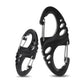 1/3/5pcs Mini Carabiner S Shape Snap Clip for Key Chain Outdoor Camping Backpack Climbing Paracord Survival Gear Buckles Kits