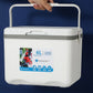 Cooler Box for Frozen/Hot Food Ice Chest Small Hard for Beach Party Barbecue