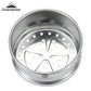 CAMPINGMOON S362 Outdoor Camping Picnic Stainless Steel Steamer Picnic Portable Shiraz Bowl Steaming Grid Steaming Drawer