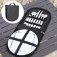 Camping Tableware Storage Bag Thickened Waterproof Oxford Cloth Picnic Folding Portable Storage Bag (excluding Tableware)