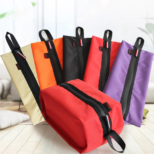 Camping Storage Bags Ultralight Waterproof Canvas Travel Outdoor Camping Sundry Pouch Picnic Camping Accessories