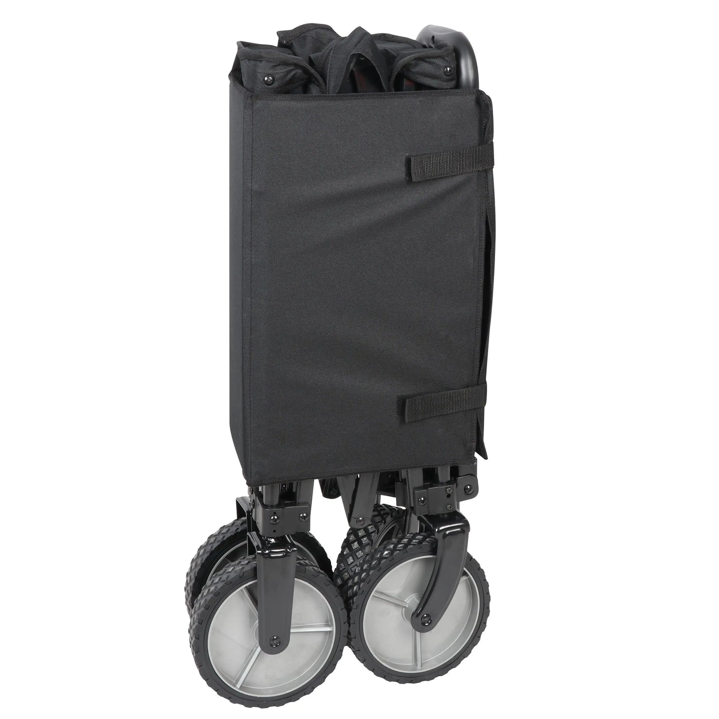 Ozark Trail Multi-Purpose Big Bucket Cart, Black Wagon, 24 inches in Height