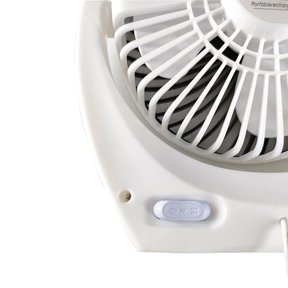 Solar Panel Fan Solar Powered Camping Fan with USB Outdoor Fan Solar Charger Desk Fan for Picnic Barbecue Fishing Travel