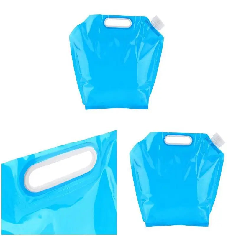 5L/10L Foldable Collapsible Drinking Water Bag Car Water Carrier Container for Outdoor Camping Hiking Picnic BBQ