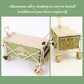 3-in-1 Folding Outdoor Wagon for Children and Goods Large-capacity Outdoor Camping Picnic Trolley Multifunction Kids Cart