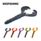 KESFISHING Soft Isca Artificial Bait Agent Rage Tail Craw 4 inch Crawfish Add Salt Pesca Bass Fishing Lure Tackle Salts